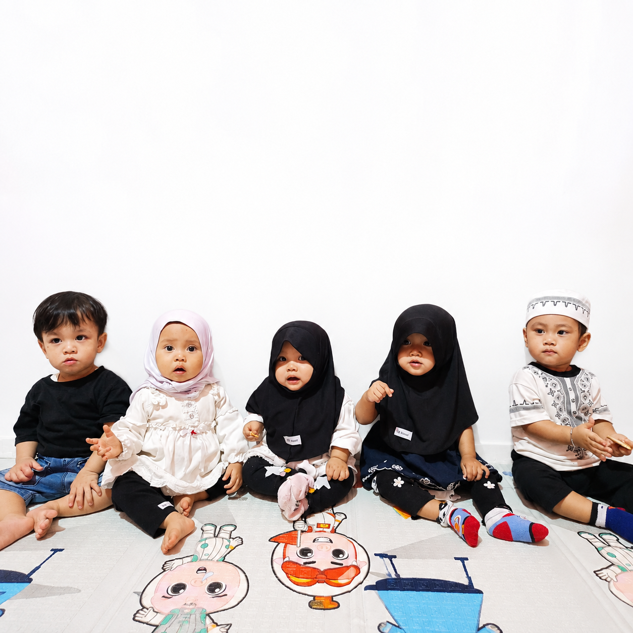 Kelas Habib Sebelum mengikuti Maulid Nabi